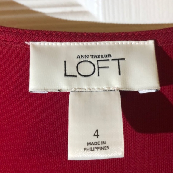 Cranberry Red Midi Dress - Picture 3 of 3